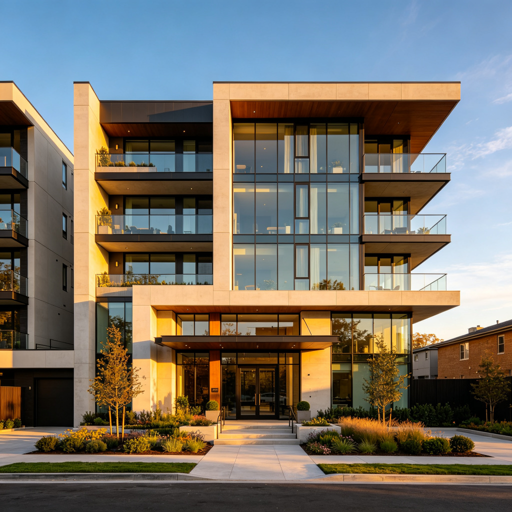 Modern residential building